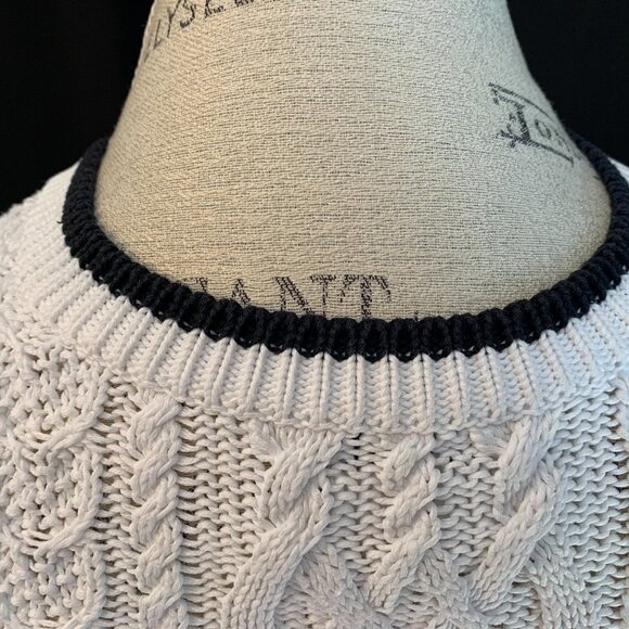 SOLD - DKNY Jeans Baggy V-Neck Sweater: Size M - Picture 11 of 12